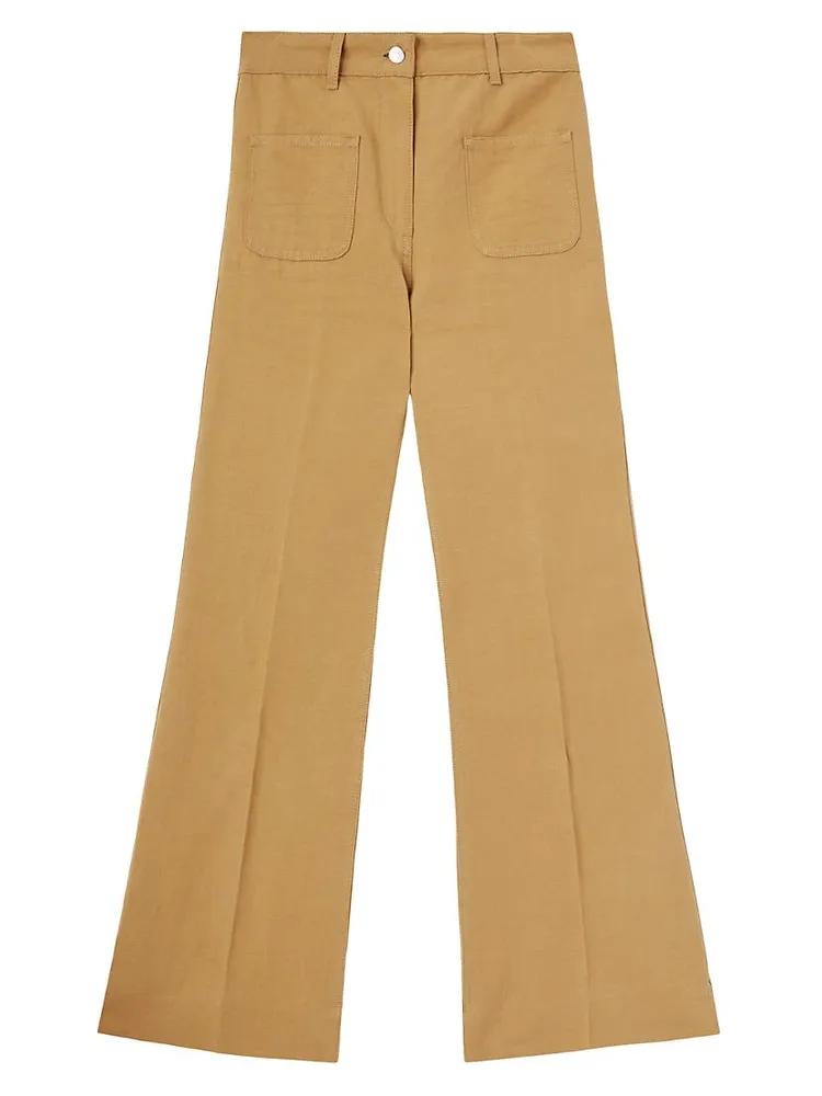 Danbeth Linen-Cotton Pants