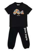 Little Kid's & Classic Overlogo Joggers