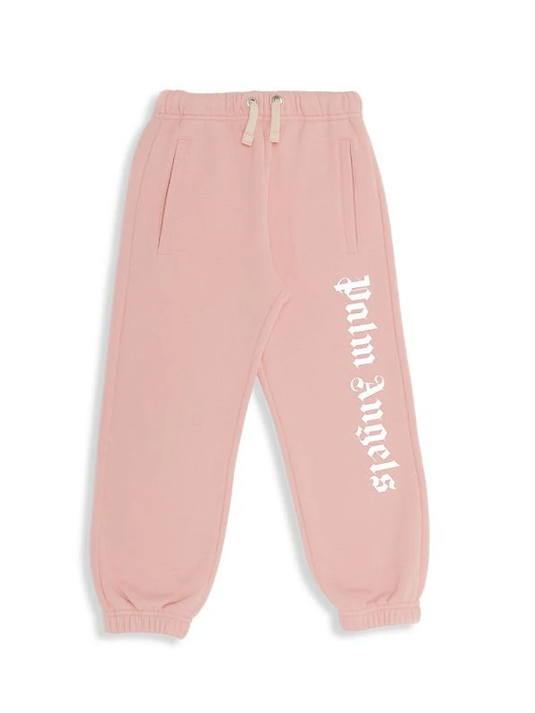 Little Girl's & Girl's Classic Overlogo Joggers