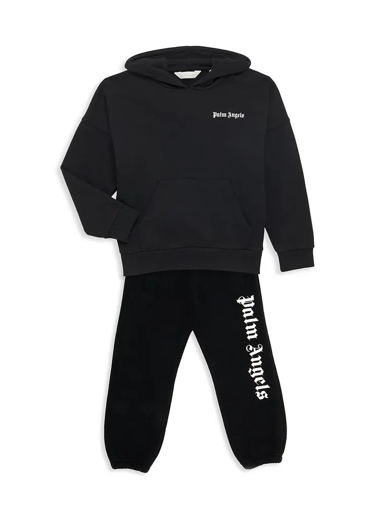 Little Girl's & Logo Hoodie
