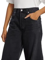 Horseshoe Wide-Leg Jeans