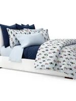 Teddy Bear Stripe 4-Piece Sheeting Set