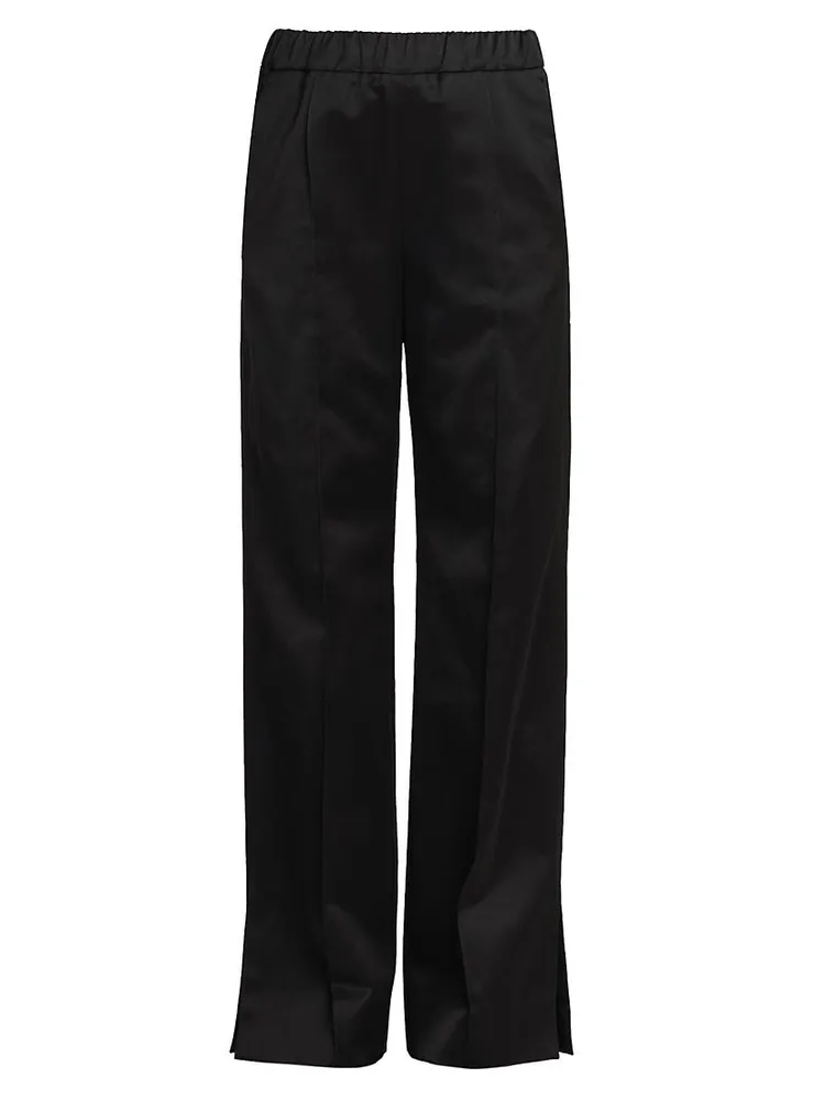 Pleated Elasticized Pants