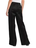 Pleated Elasticized Pants