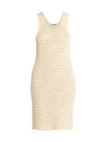 Sleeveless Crocheted Dress