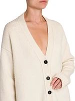 Boiled Wool Cardigan