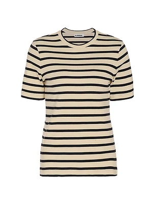 Striped Cotton T-Shirt