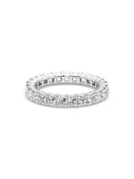 14K White Gold & 2.15 TCW Princess-Cut Natural Diamond Eternity Band