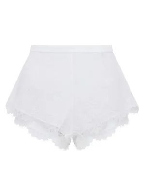 Kiya Floral Lace Shorts