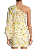 Bailey Floral One-Shoulder Minidress