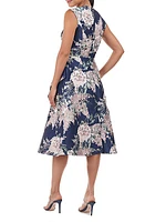 Floral A-Line Dress