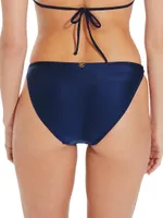 Paula Full-Coverage Knotted Bikini Bottom