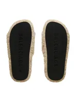 Furry Slide Sandals