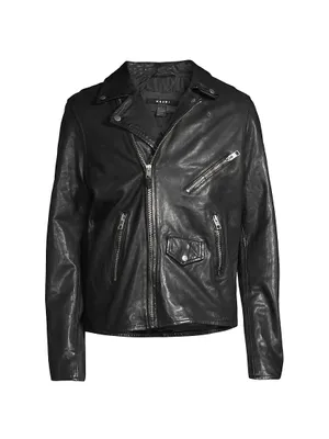 Capitol Leather Moto Jacket