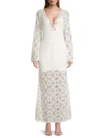 Imogen Crocheted Maxi Dress