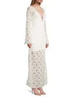 Imogen Crocheted Maxi Dress