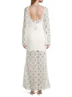 Imogen Crocheted Maxi Dress