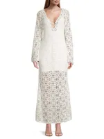 Imogen Crocheted Maxi Dress