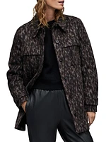 Jessa Leopard Patterned Jacket