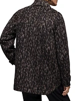 Jessa Leopard Patterned Jacket