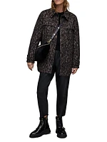 Jessa Leopard Patterned Jacket