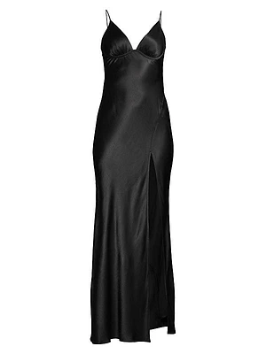 Ren Satin Maxi Dress