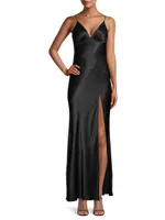 Ren Satin Maxi Dress