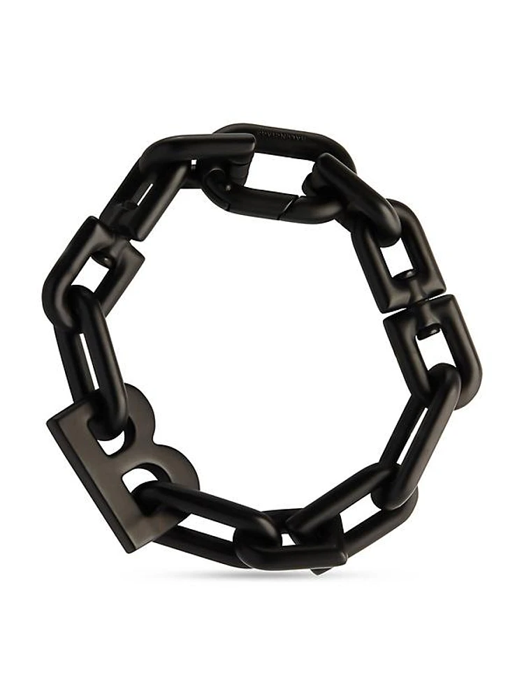 B Chain Thin Bracelet