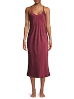 Washable Bias Silk Slip Dress