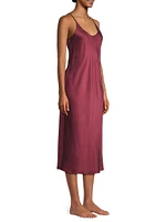 Washable Bias Silk Slip Dress