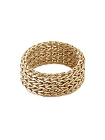 Classic Chain 18K Yellow Gold Ring