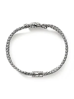 Love Knot Sterling Silver Double-Chain Bracelet