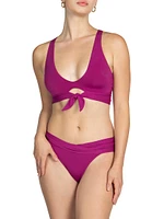 Ava Elongated Scoop Neck Bikini Top