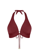 Aubrey Halter Neck Bikini Top