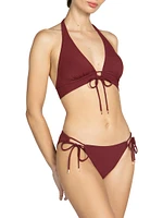 Aubrey Halter Neck Bikini Top