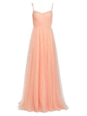 Gabil Tulle Sleeveless Gown