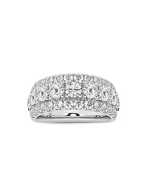 Platinum & 2.25 TCW Natural Diamond Ring