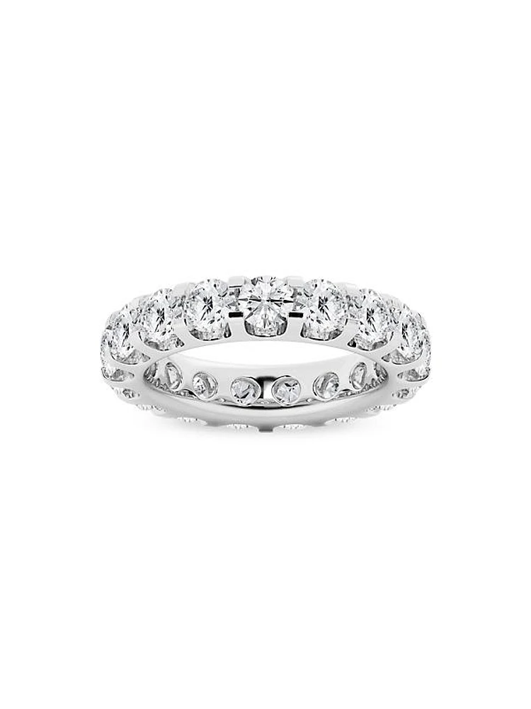 Platinum & TCW Natural Diamond Eternity Band