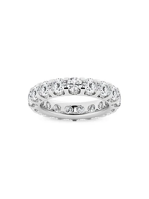 Platinum & TCW Natural Diamond Eternity Band