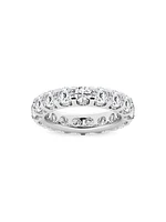 Platinum & TCW Natural Diamond Eternity Band