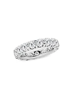 Platinum & TCW Natural Diamond Eternity Band