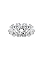 Platinum & 4 TCW Natural Diamond Eternity Band