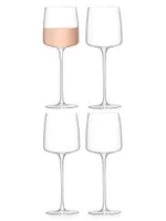 Metropolitan Wine Glasses 4-Piece Set