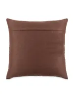 Sheffield Leather & Suede Pillow