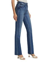 Ruth High-Rise Straight Jeans