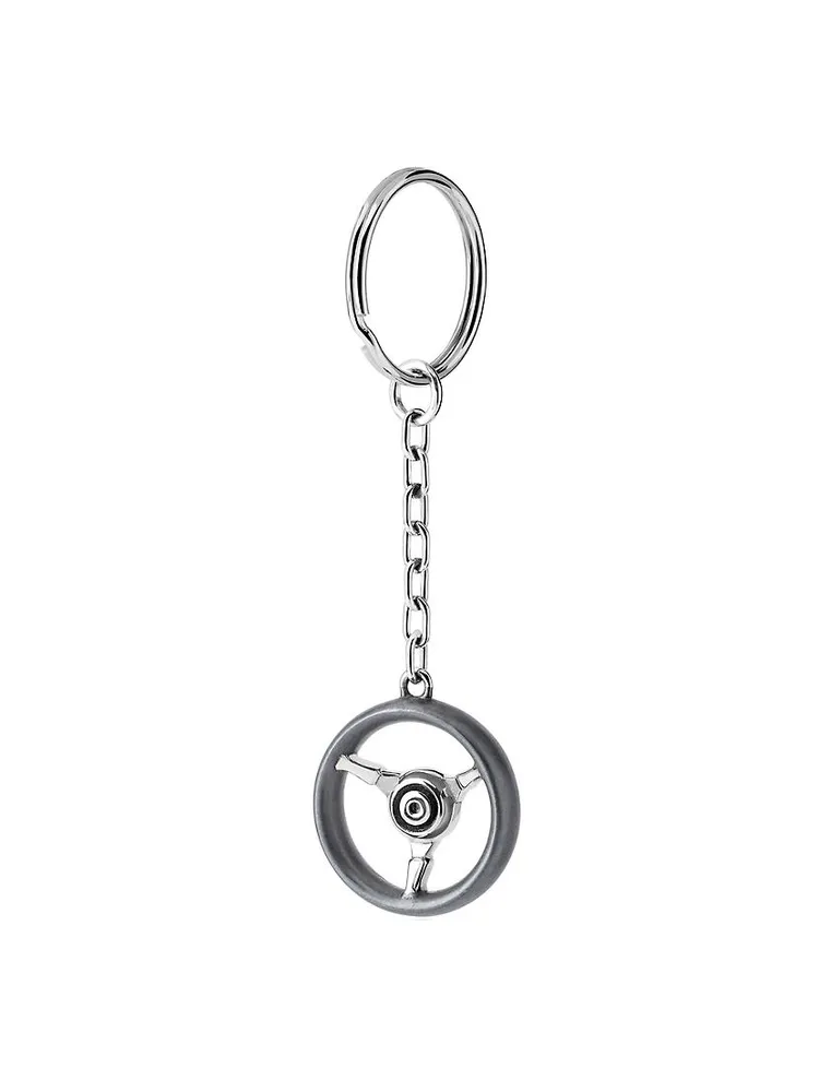 Racing Steering Wheel Keychain