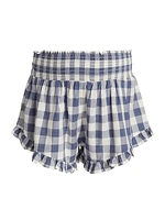 Fleur Plaid Shorts