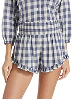 Fleur Plaid Shorts