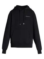 Embroidered Logo Hoodie