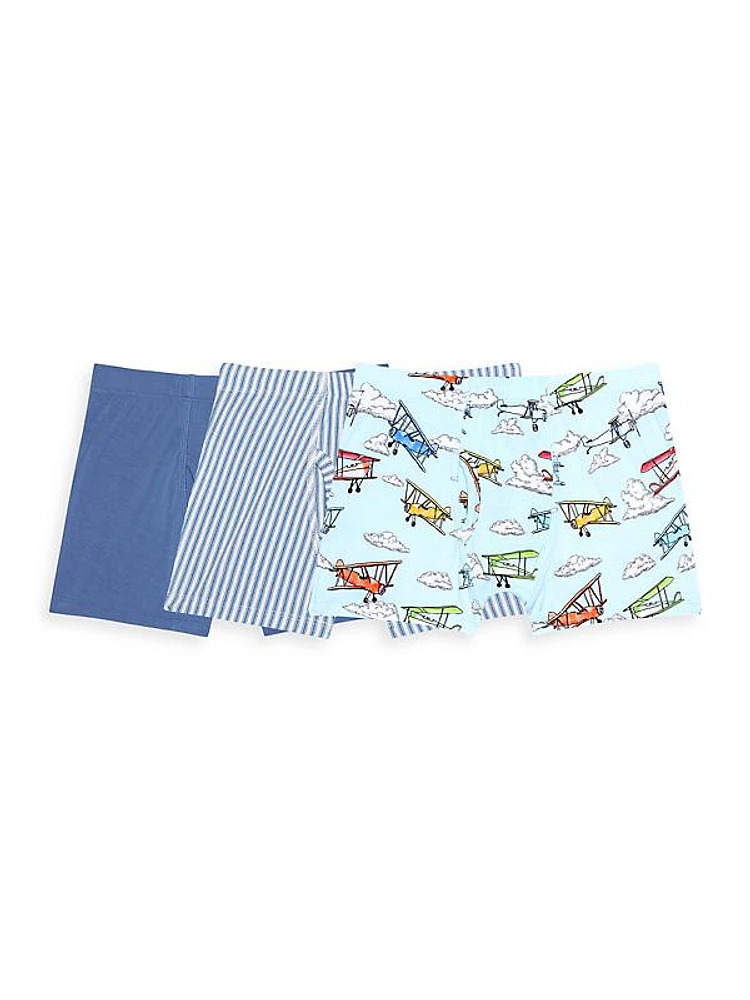 Boy's 3-Piece Flyer Boxer Brief Set